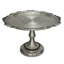 Серебряная ваза для торта с резным краем  40130088А05